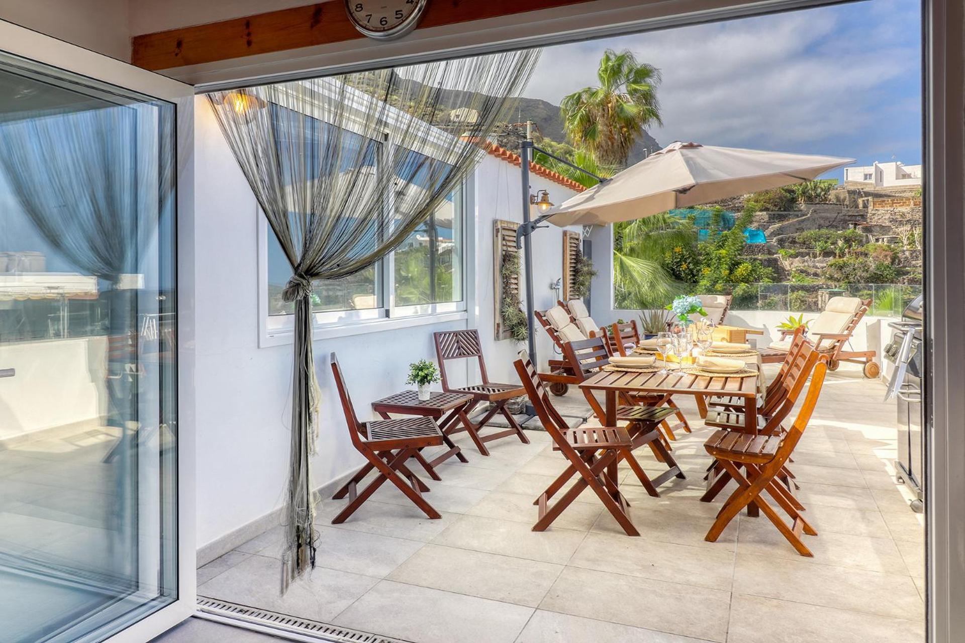 Big Terraced House, 100M To The Beach, With Bbq And Sea View Guincho  Exteriér fotografie